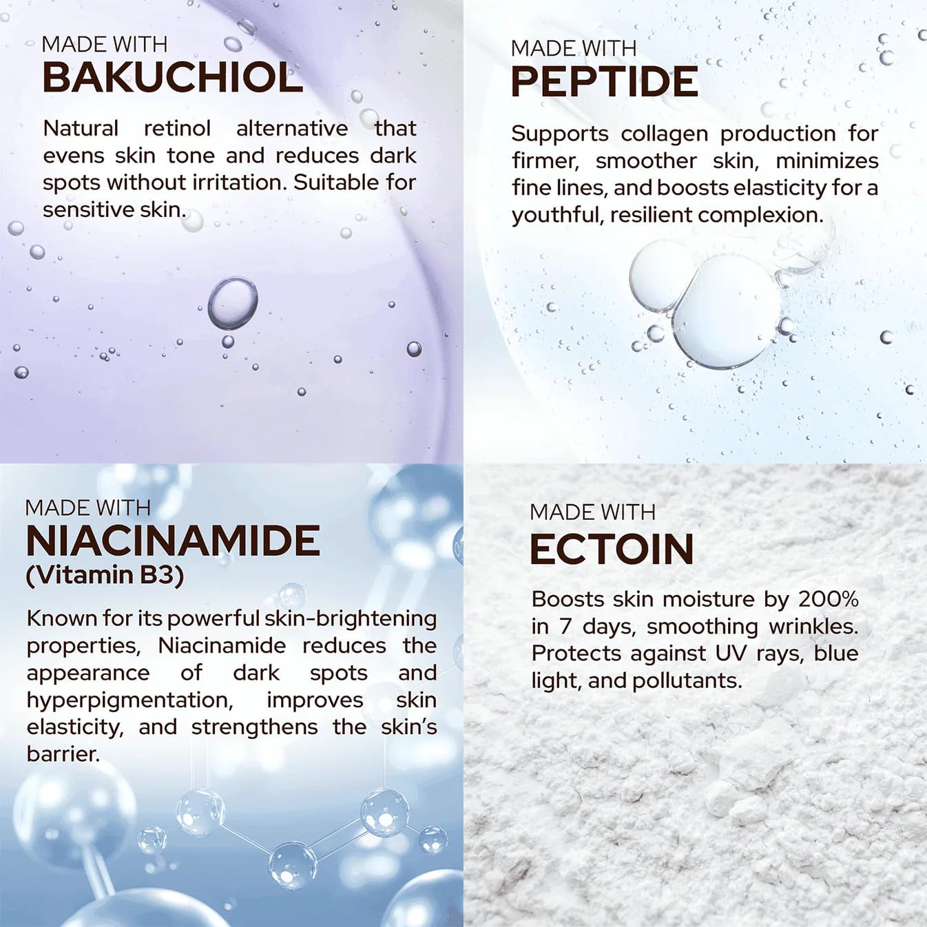 Tonkina Youth 1700 Serum – 30ml | Gentle Bakuchiol Retinol Alternative for Radiant, Youthful Skin