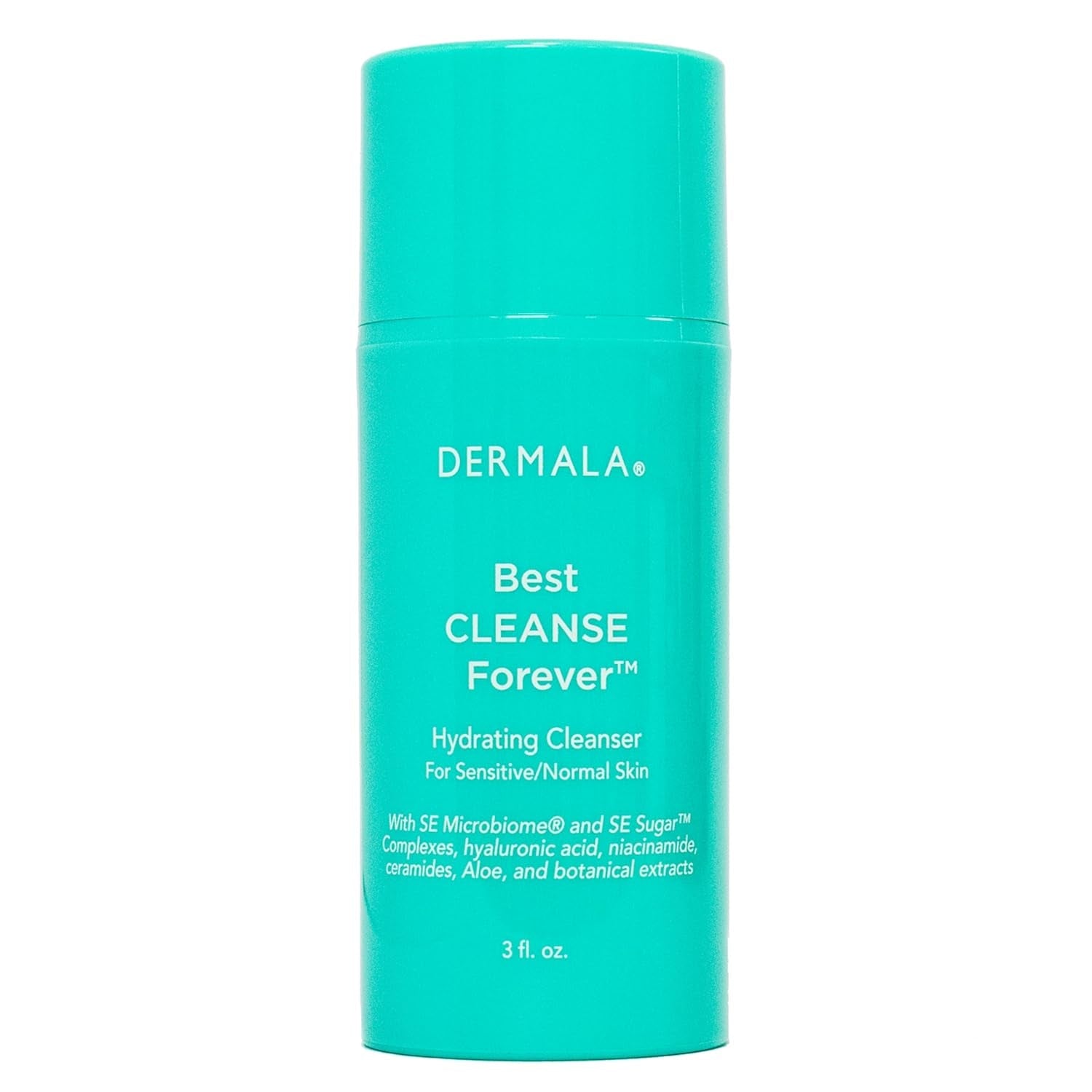 Dermala Best Cleanse Forever Hydrating Cleanser – 89ml | Gentle, Acne-Fighting Face Wash for Clear & Radiant Skin