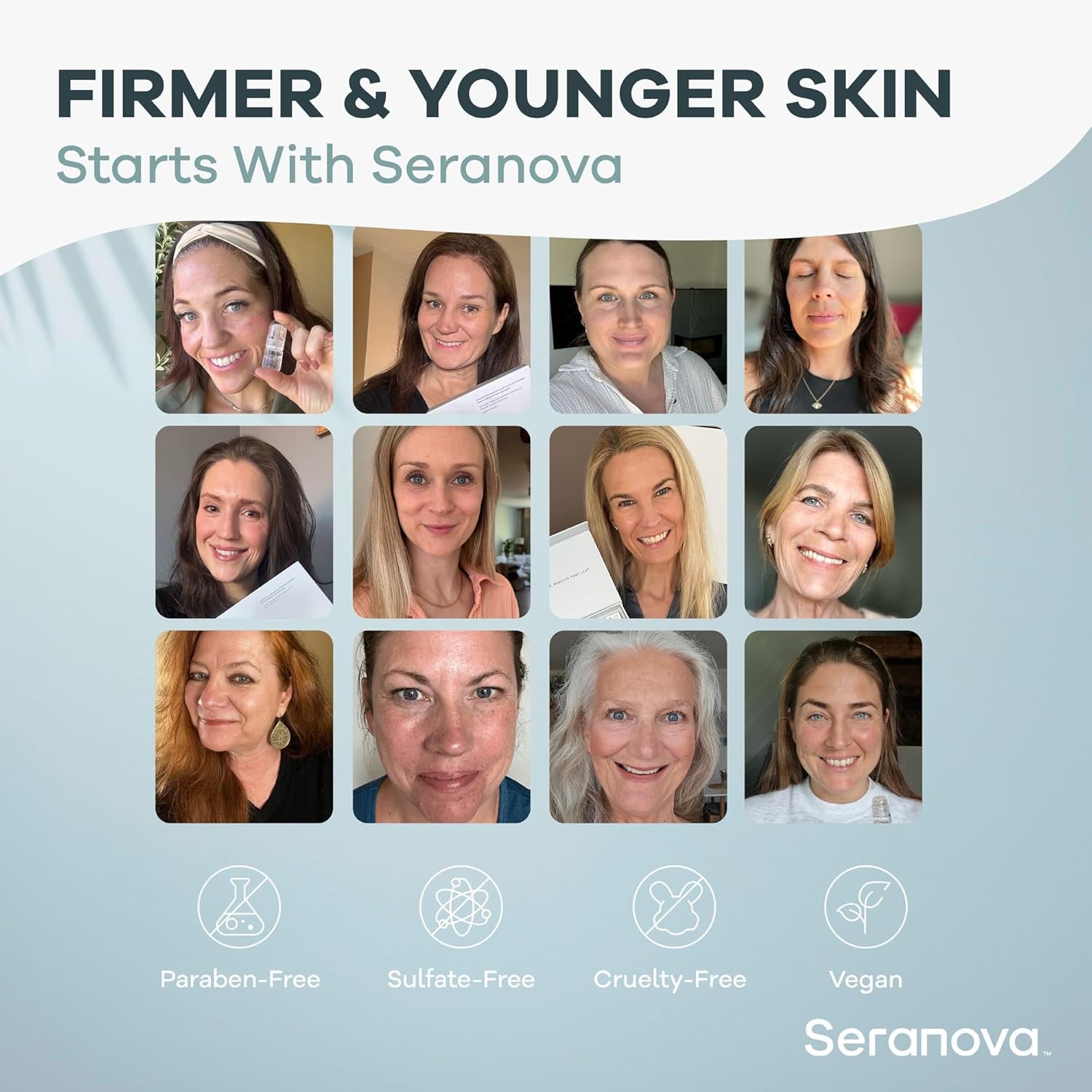 Seranova MicroNeedling Infusion Kit (1-month supply) – At-Home Skin Renewal System | Collagen Boost & Hydration