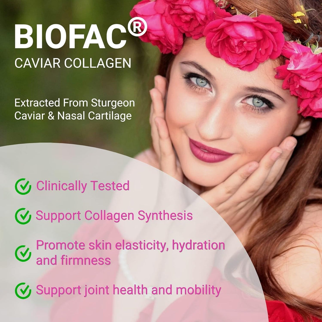 UpNourish Pre + Probiotics Caviar Collagen - 30 Stick Packs | Women's All-in-One Gut, Skin & Beauty Supplement