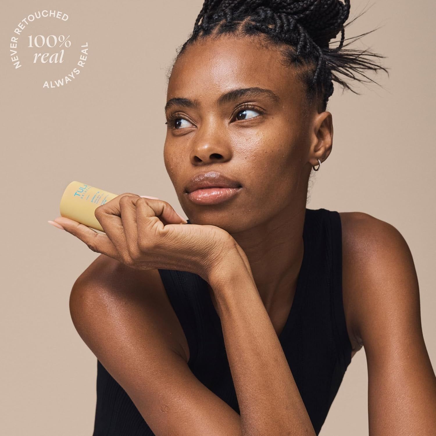 TULA SKINCARE Protect + Go Dewy Glow Sunscreen Stick - 96g | SPF Protection with a Radiant Finish