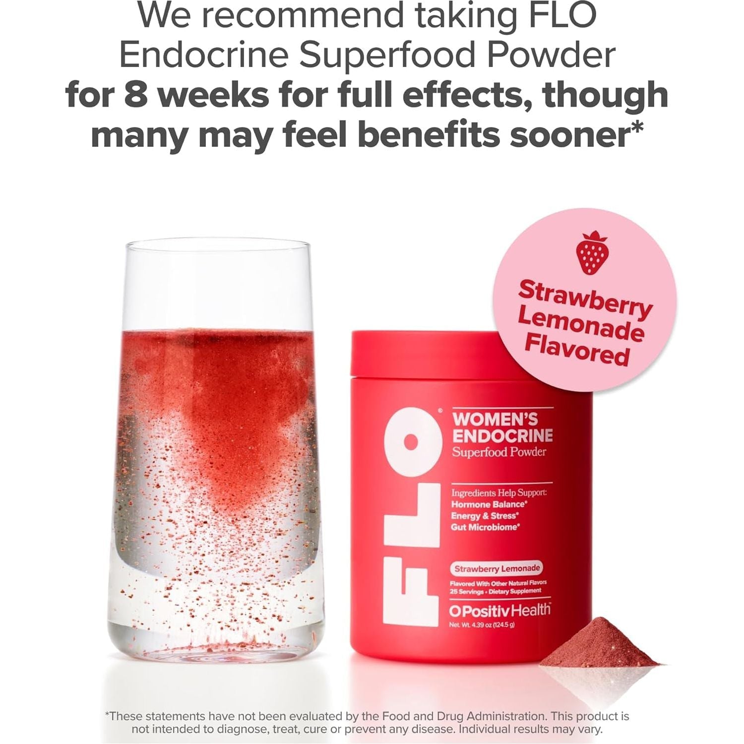 O Positiv FLO Women's Endocrine Superfood Powder 25 Servings