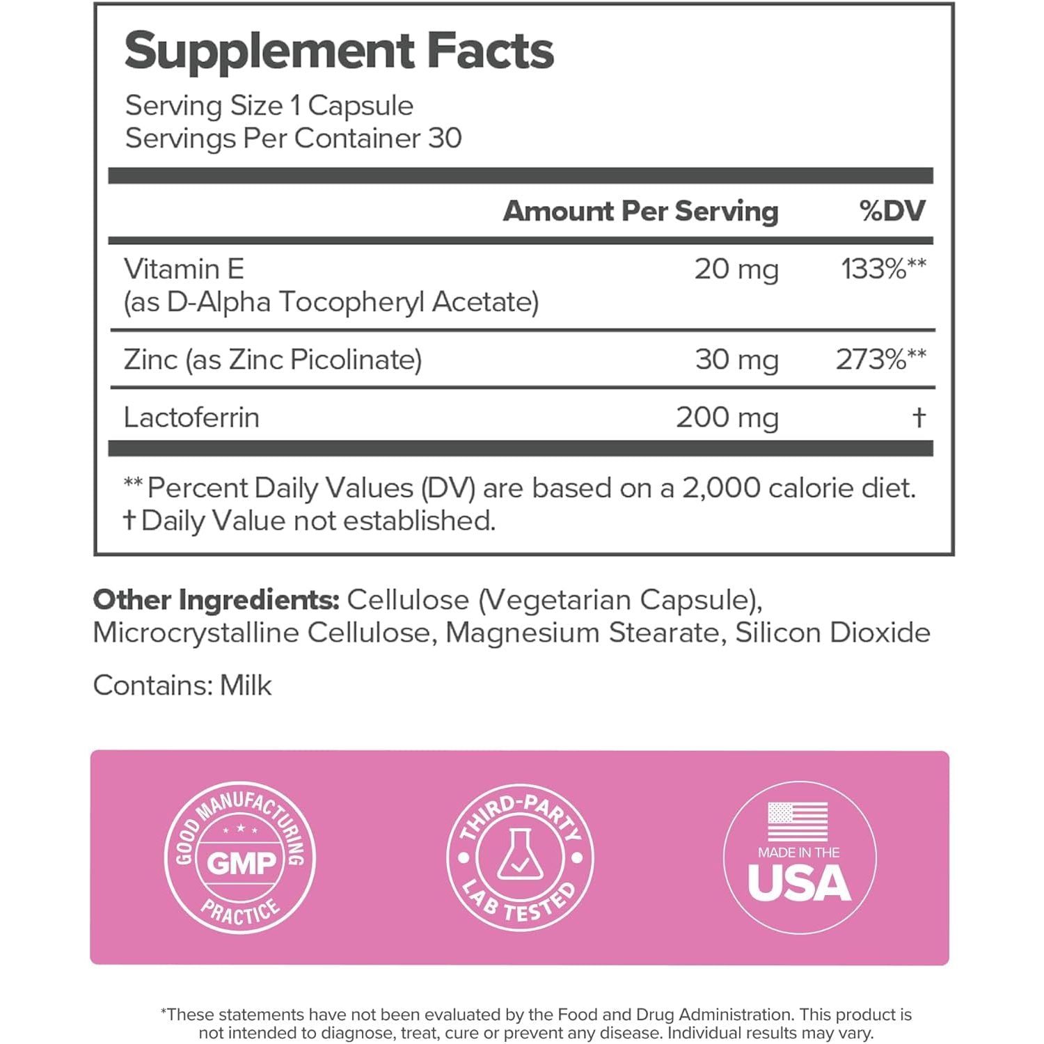 O Positiv FLO Acne Capsules 30 Servings | Clinically Backed Formula for Clearer Skin, Reduced Pimples & Blackheads