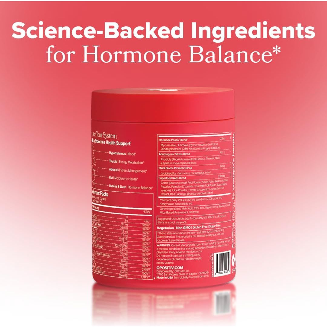 O Positiv FLO Women's Endocrine Superfood Powder 25 Servings