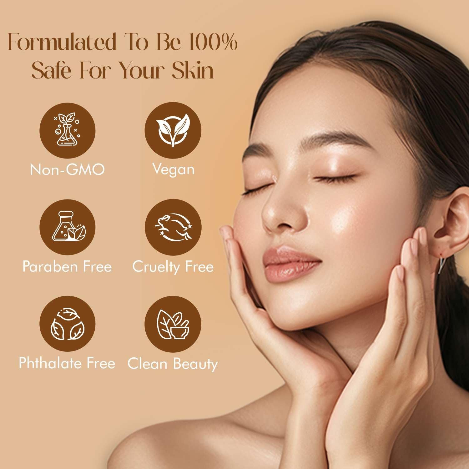 RevitaLux Vitamin C & Ceramides Brightening Face Serum & 2 fl. oz Hydrating & Anti-Aging Korean Skincare for Radiant, Smooth Skin