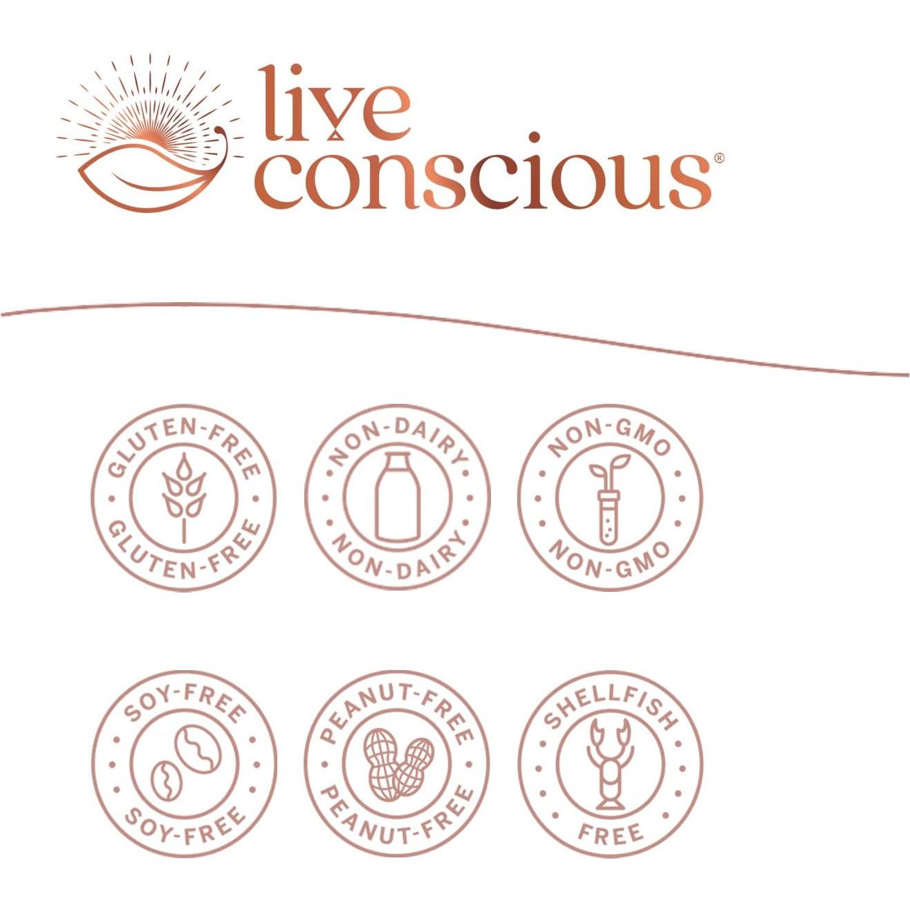 Live Conscious Potent Probiotics PRO-45 30 Capsules | 45 Billion CFU for Digestive, Immune & Gut-Brain Health