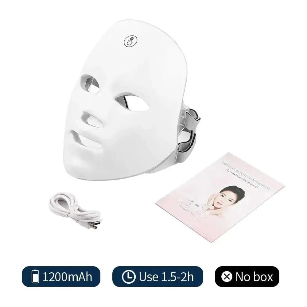 7 Colors Cycle Beauty Mask LED Light Therapy for Glowing Skin
