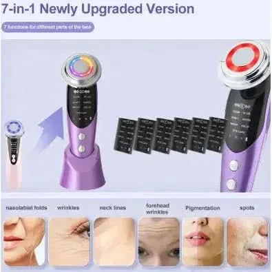 7-in-1 Facial Lifter and Massager: Restore Youthful Glow & Firmness