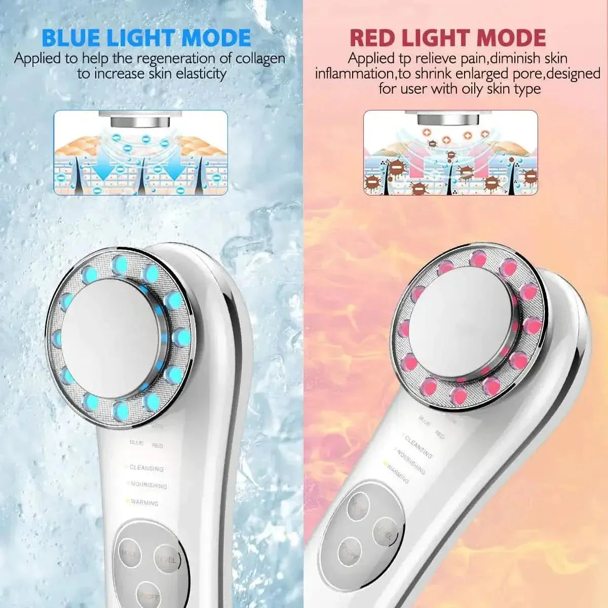 7-in-1 Facial Lifter and Massager: Restore Youthful Glow & Firmness