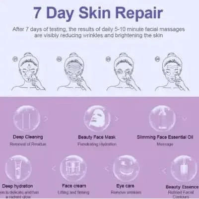 7-in-1 Facial Lifter and Massager: Restore Youthful Glow & Firmness