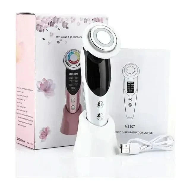 7-in-1 Facial Massager Advanced Anti-Aging Therapy & Skin Rejuvenation