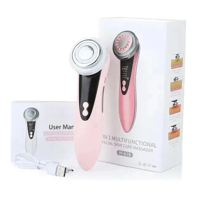 7-in-1 Facial Massager Advanced Anti-Aging Therapy & Skin Rejuvenation
