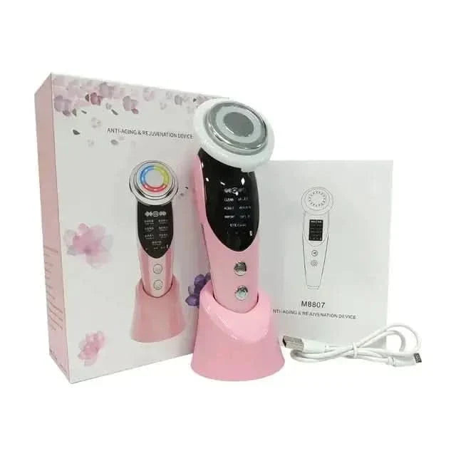 7-in-1 Facial Massager Advanced Anti-Aging Therapy & Skin Rejuvenation