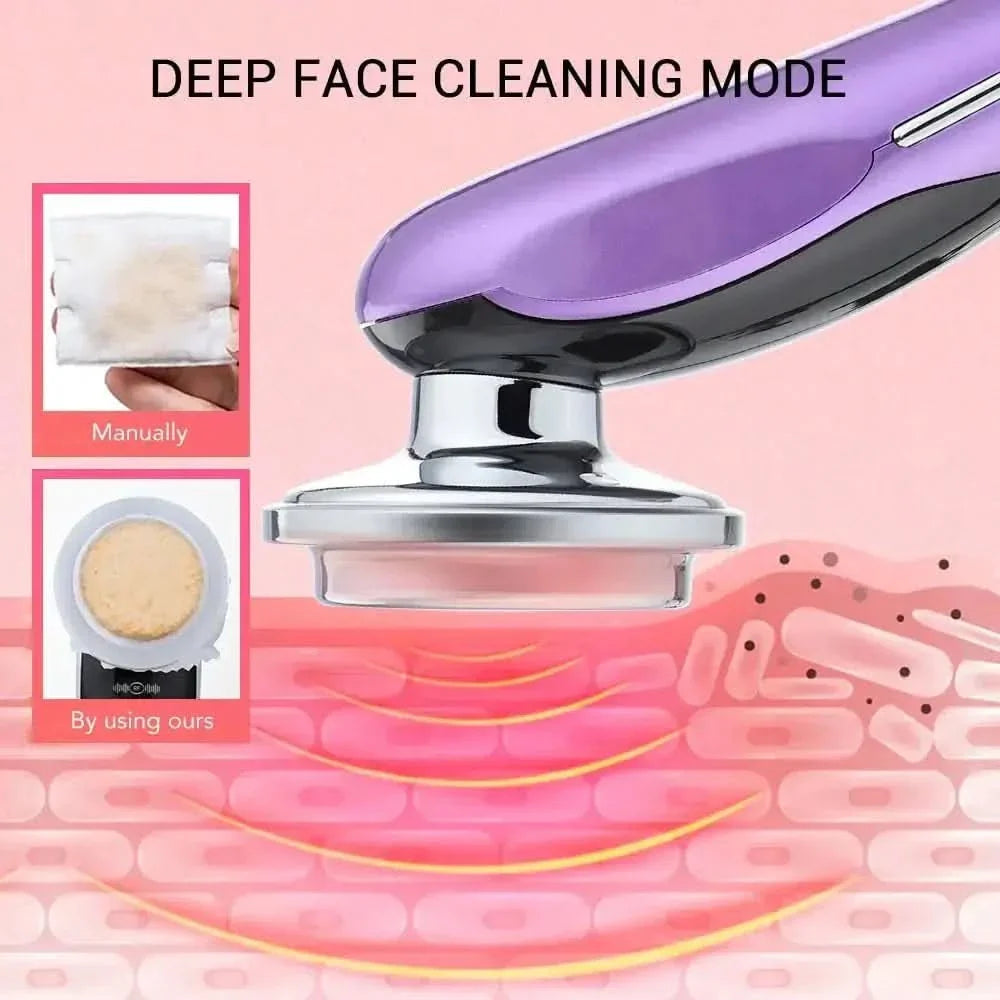 7-in-1 Facial Massager Advanced Anti-Aging Therapy & Skin Rejuvenation