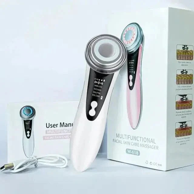 7-in-1 Facial Massager Advanced Anti-Aging Therapy & Skin Rejuvenation