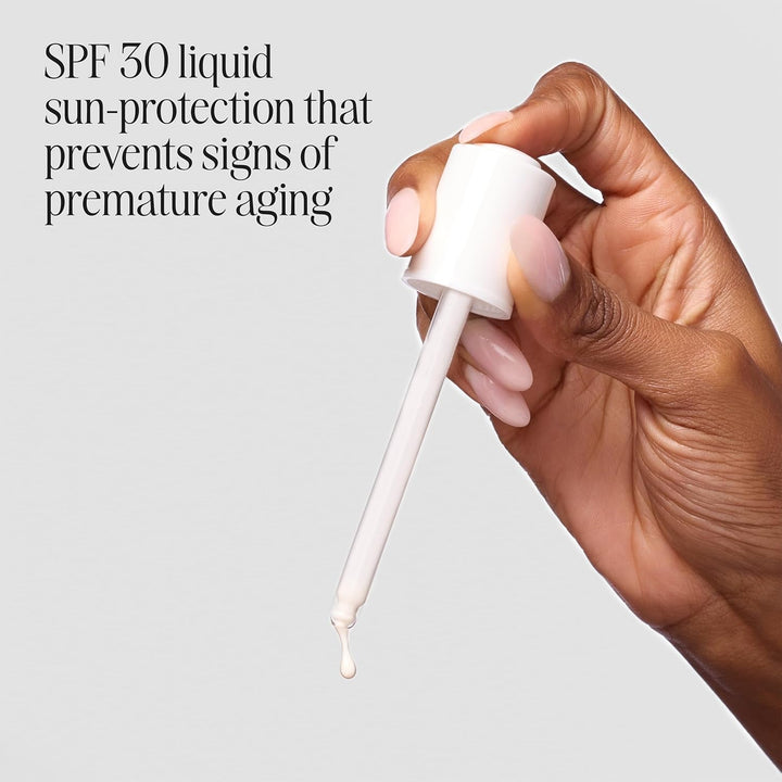 COOLA Sun Silk Drops Sunscreen 30ml | Daily SPF 30 + Blue Light & Pollution Defense