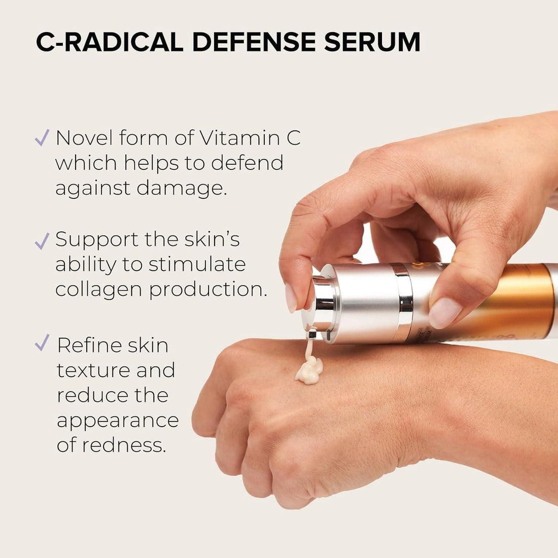 Alastin C-RADICAL Defense Antioxidant Face Serum Award-Winning Vitamin C Protection Alastin