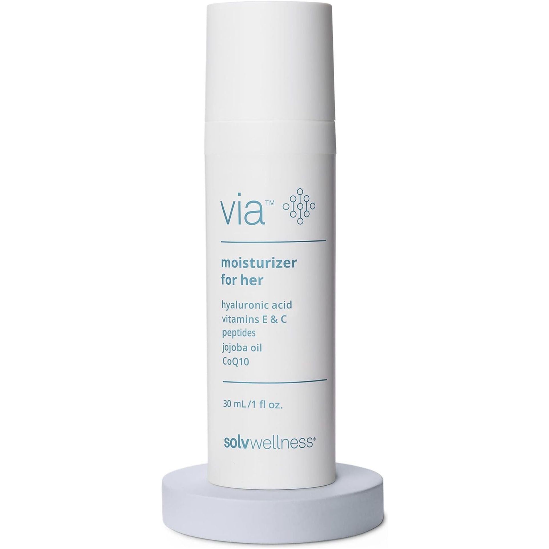 Solv Wellness via® Moisturizer for Her 30ml | Hormone-Free Vaginal Hydration & Comfort