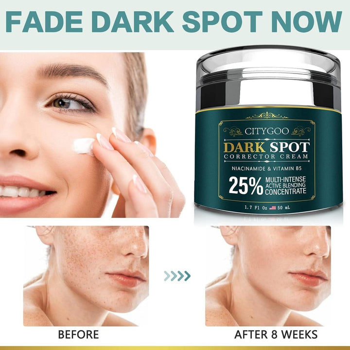 CITYGOO Dark Spot Corrector Cream - 50ml | Natural Ingredients for Even Skin Tone