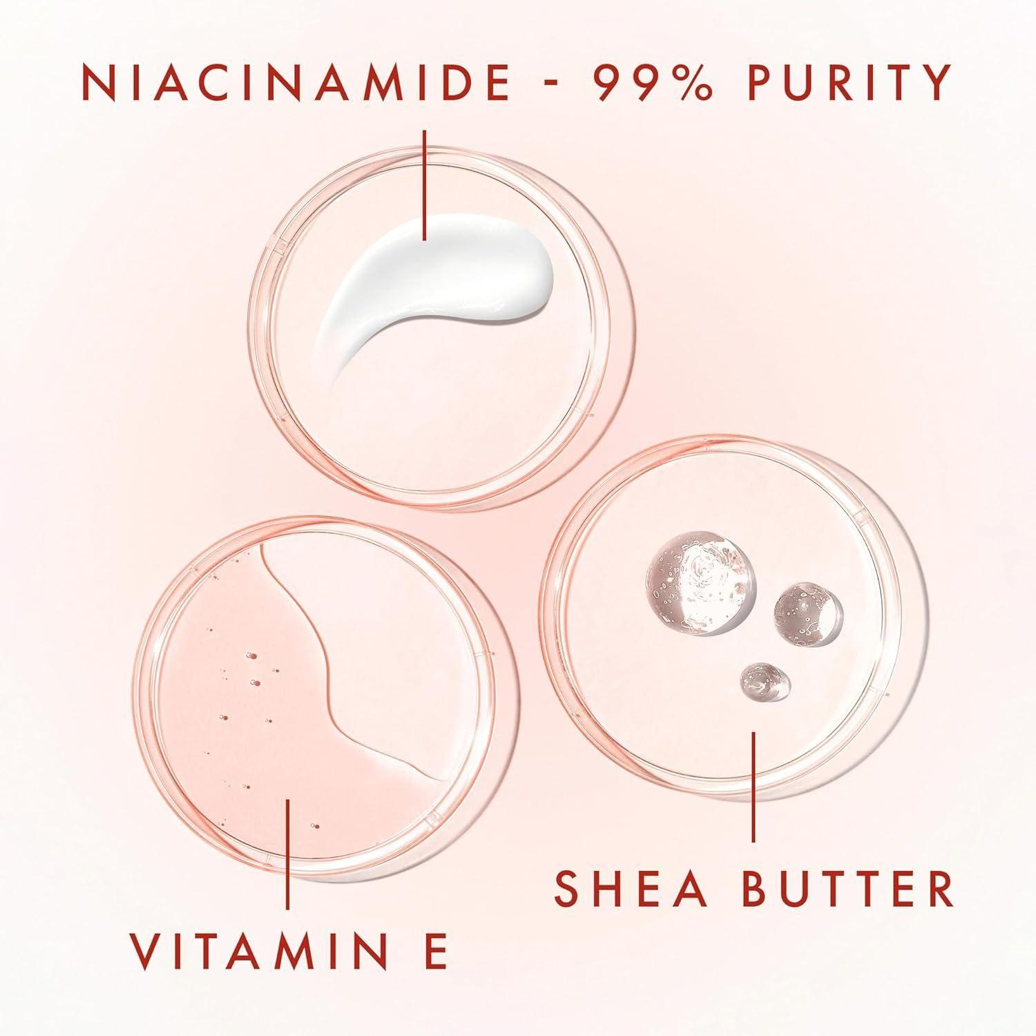Olay Niacinamide 24 + Vitamin E Moisturiser Night Cream 50ml | Overnight Skin Renewal with Shea Butter