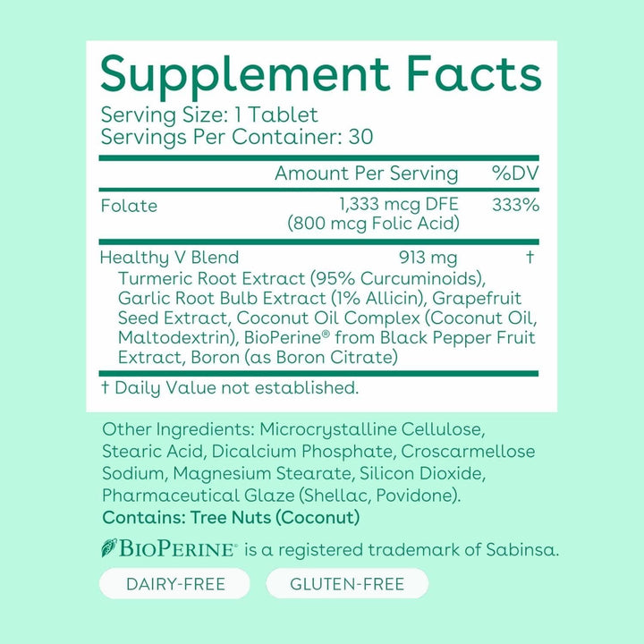 Love Wellness V Vitamin Feminine Balance Vaginal Health & Yeast Support | 30 Capsules Love Wellness