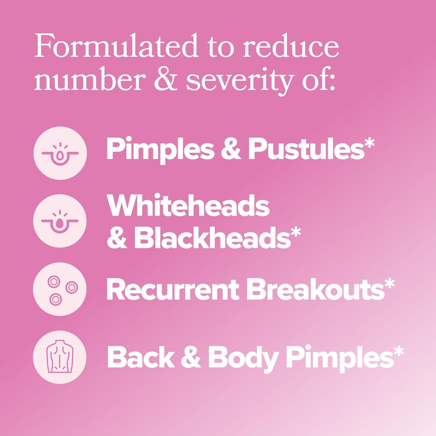 O Positiv FLO Acne Capsules 30 Servings | Clinically Backed Formula for Clearer Skin, Reduced Pimples & Blackheads