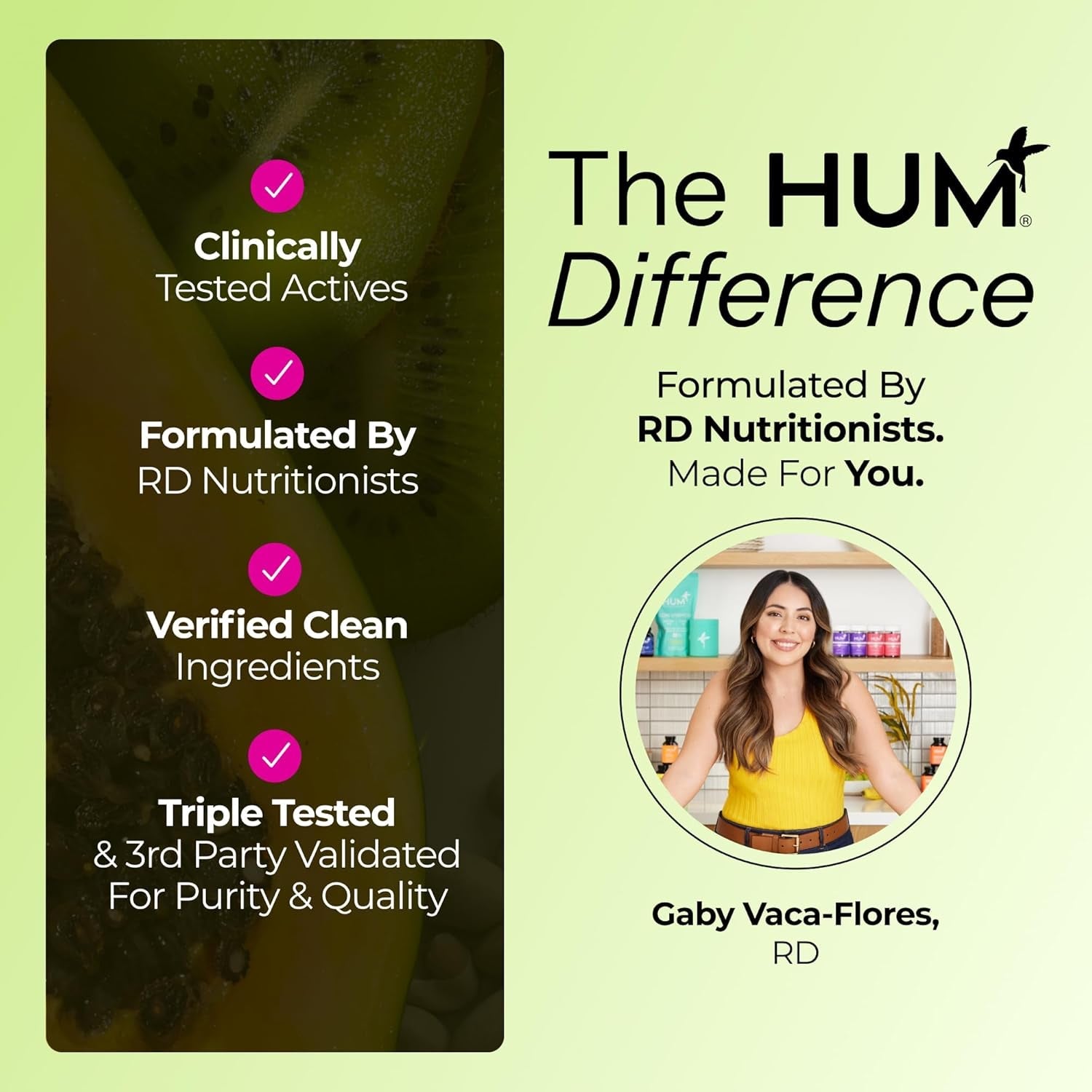 HUM Flatter Me Fiber 120g | Advanced Fiber & Enzyme Blend for Bloating Relief, Satiety & Healthy Weight Management