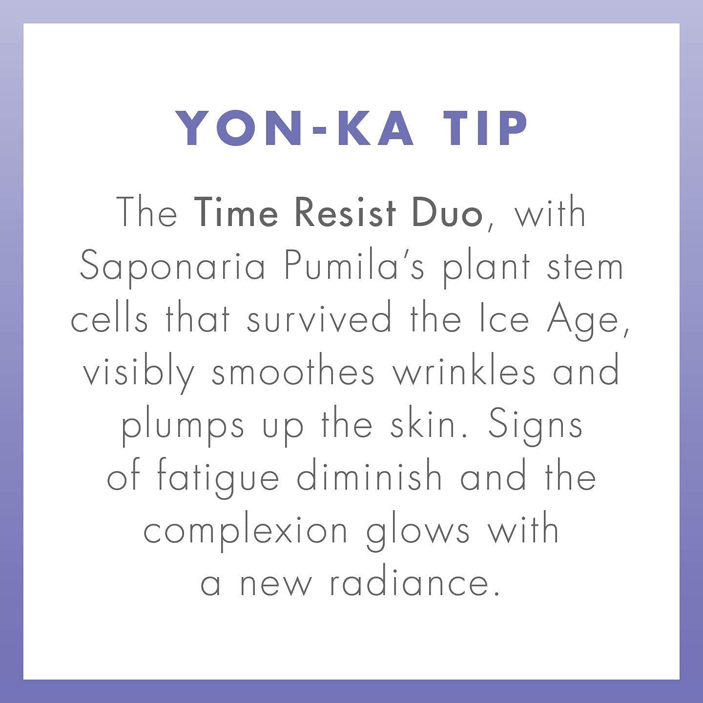 onKa Time Resist Youth Activator 50ml | Anti-Aging Day Cream with Plant Stem Cells & Hyaluronic Acid