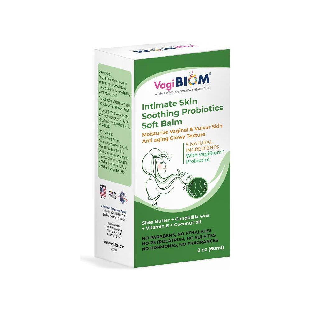 VagiBiom Intimate Skin Soothing Probiotics Soft Balm - 60ml | Nourishing Relief for Feminine Comfort