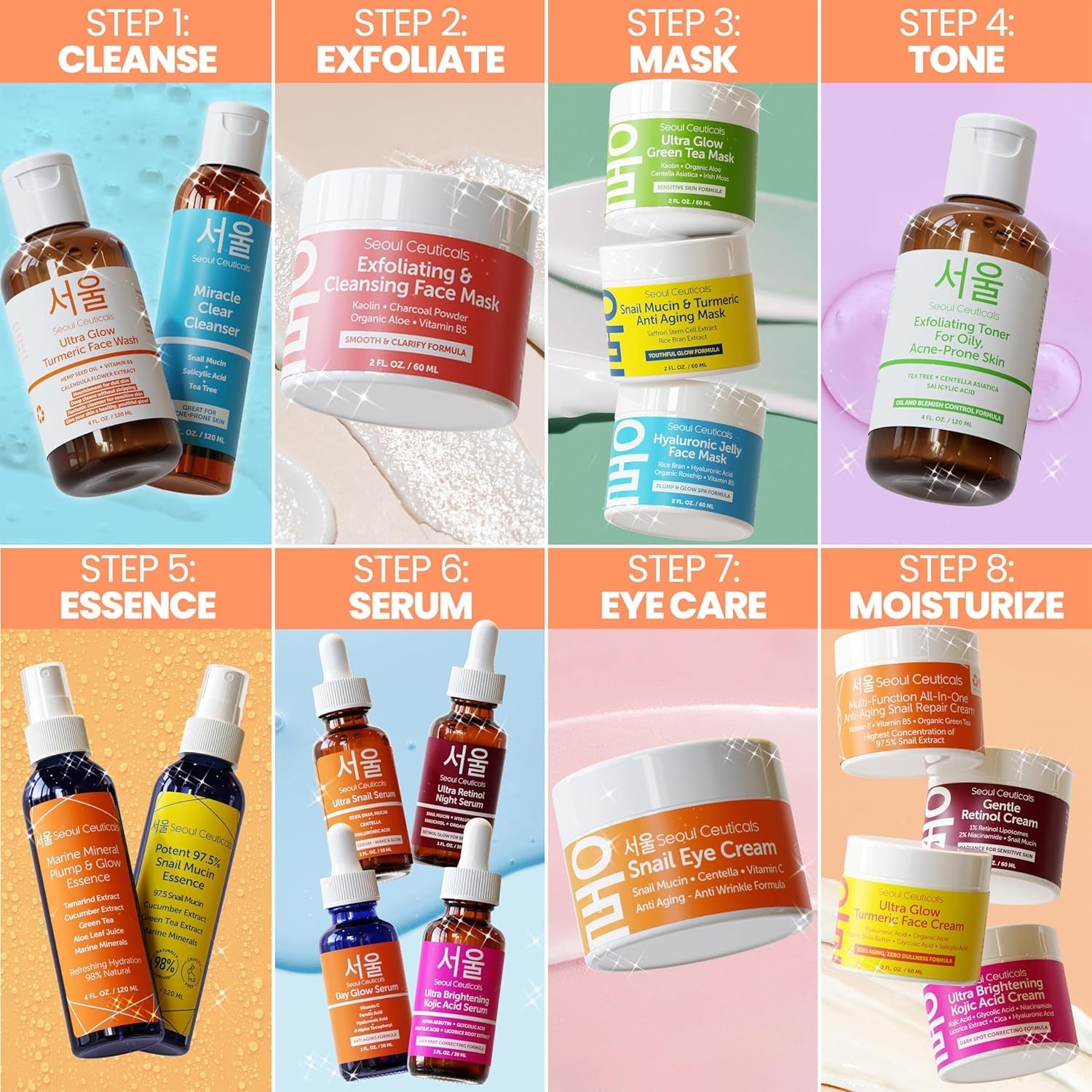 SeoulCeuticals Ultra Brightening Kojic Acid Serum 30ml | Fade Dark Spots & Brighten Skin Tone