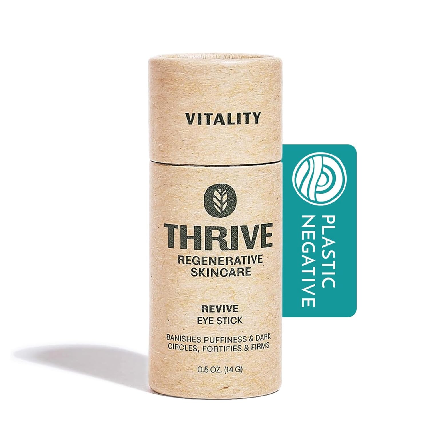 Thrive Regenerative Skincare Revive Eye Stick 14g | Instant Cooling Eye De-Puffer & Brightener