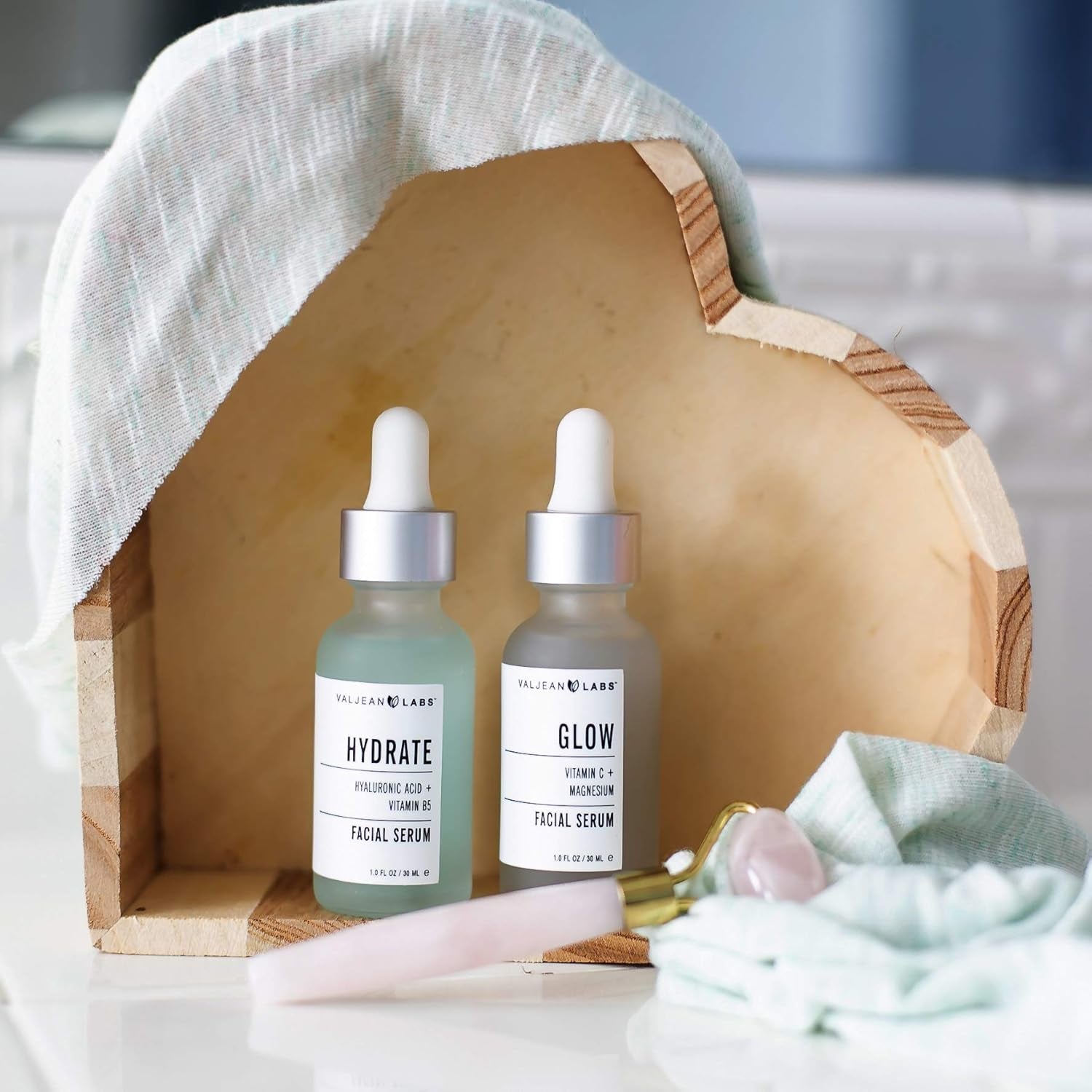 Valjean Labs Facial Serum Combo Pack 3 x 30ml | Hydrate, Glow & Firm for Targeted Skin Renewal