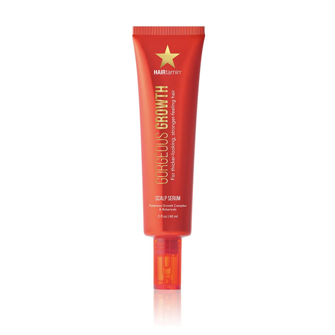 HAIRtamin Gorgeous Growth Scalp Serum - 60ml | Thicker-Looking Hair & Healthier Scalp with Niacinamide + Aloe Vera