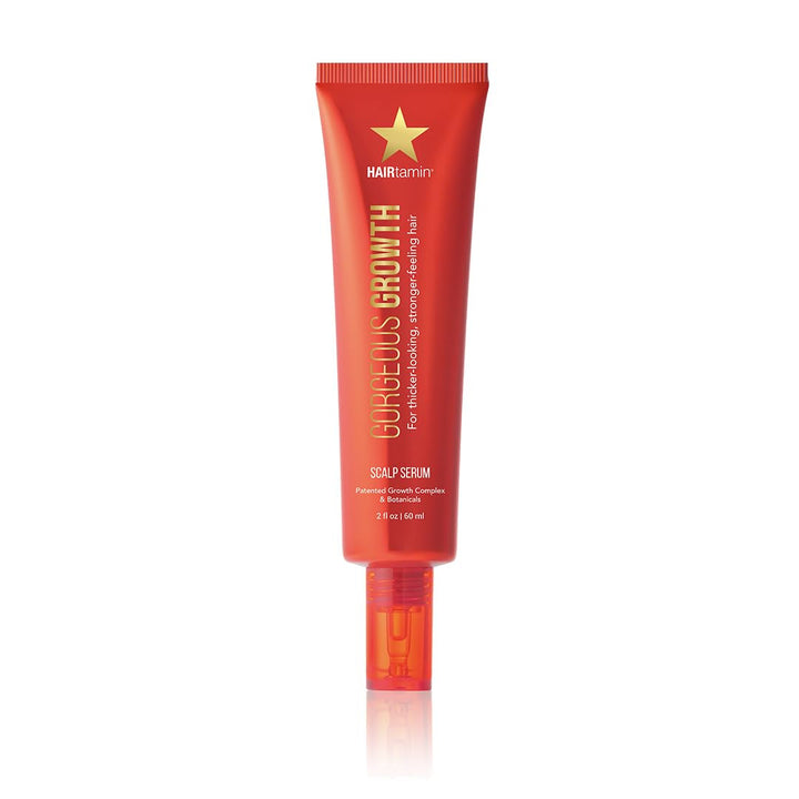 HAIRtamin Gorgeous Growth Scalp Serum - 60ml | Thicker-Looking Hair & Healthier Scalp with Niacinamide + Aloe Vera