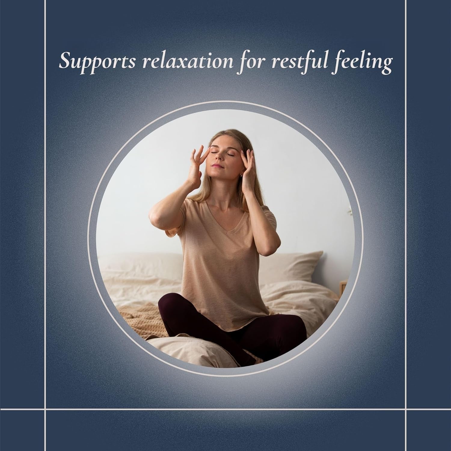 ELLANU LunElla Sleep Support for Women 40+ – 60 Capsules | Hormone-Free, Vegan Nighttime Relief