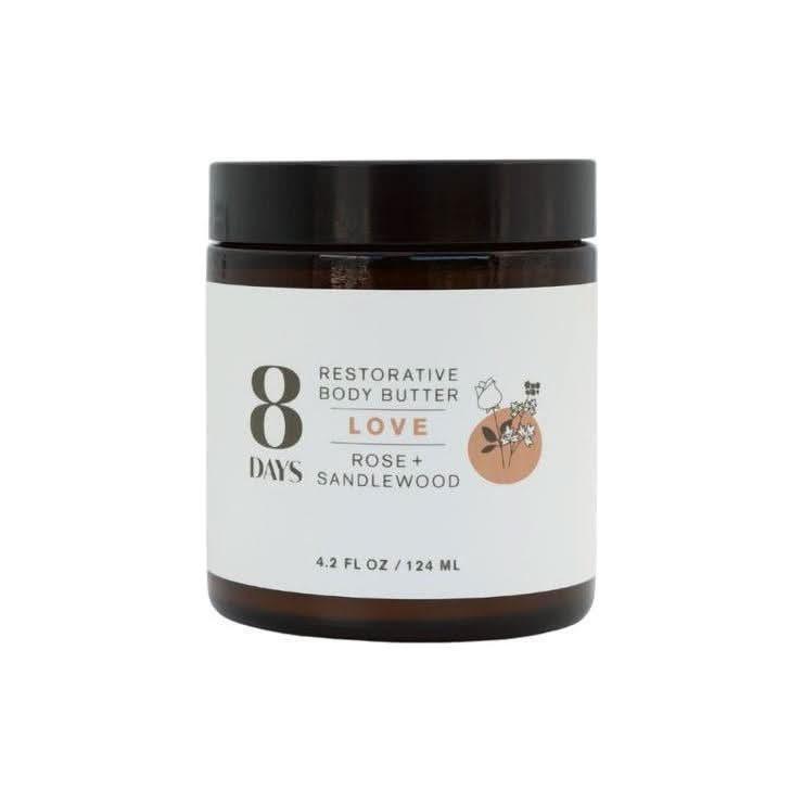 8 Days Whipped Botanical Body Butter Ultra-Nourishing Moisture (124ml)