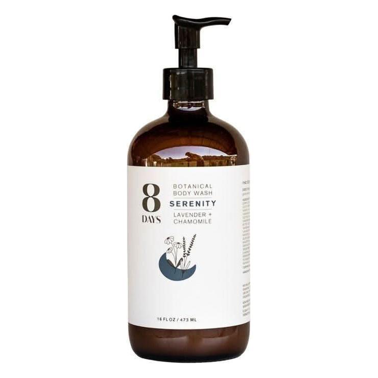 8 Days Botanical Body Wash Luxurious Plant-Based Cleanser (273ml)