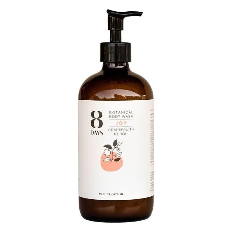 8 Days Botanical Body Wash Luxurious Plant-Based Cleanser (273ml)