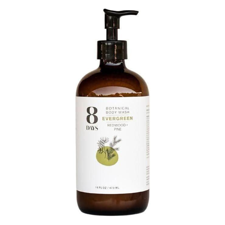 8 Days Botanical Body Wash Luxurious Plant-Based Cleanser (273ml)