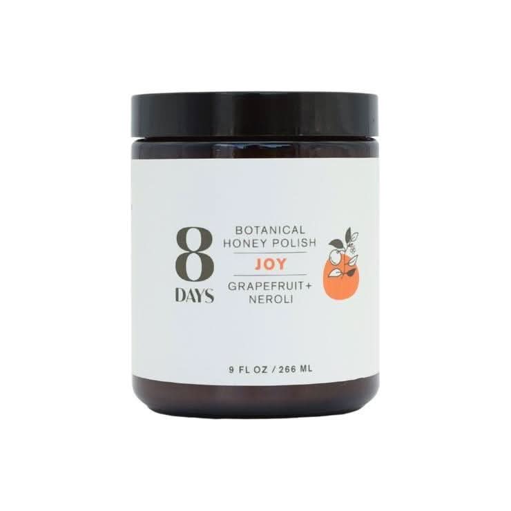 8 Days Botanical Honey Polish Luxurious, Skin-Softening Exfoliator (266ml)