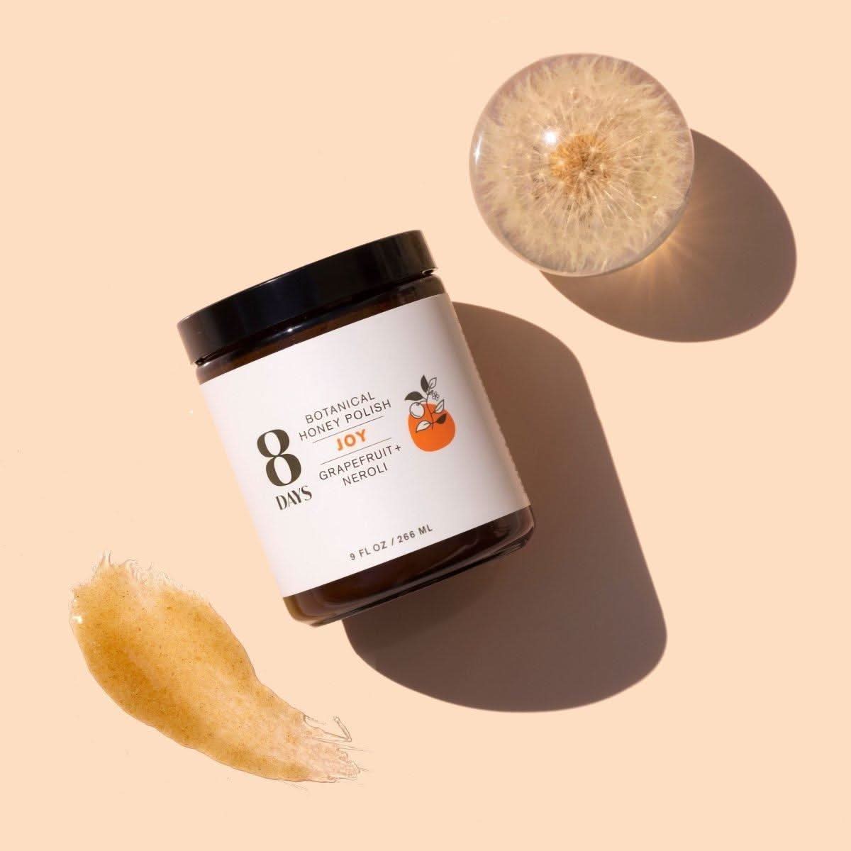 8 Days Botanical Honey Polish Luxurious, Skin-Softening Exfoliator (266ml)