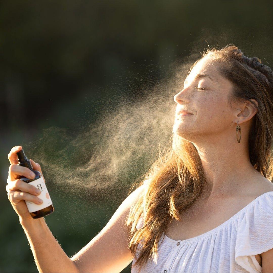 8 Days Botanical Hydrosol Pure Organic Rosewater (120ml)