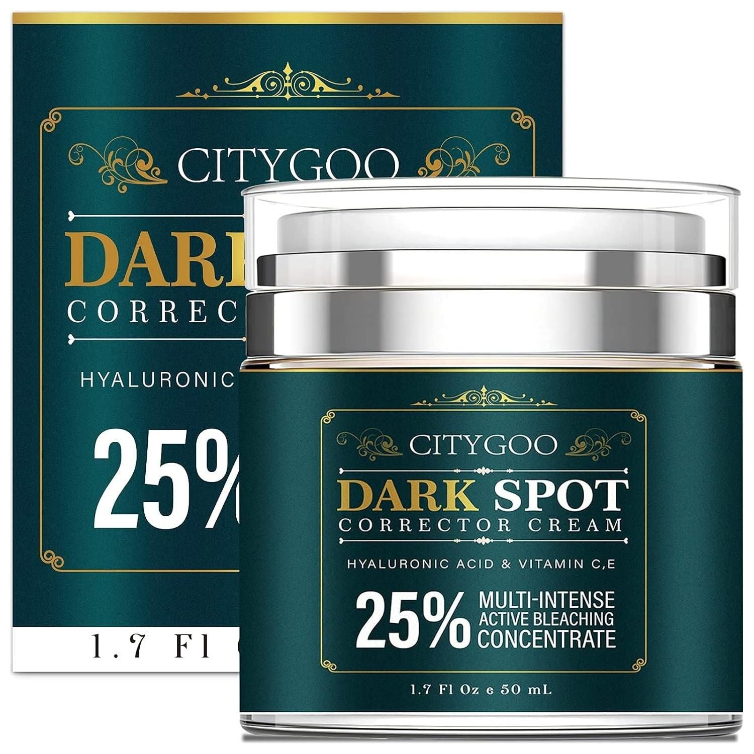 CITYGOO Dark Spot Corrector Cream - 50ml | Natural Ingredients for Even Skin Tone