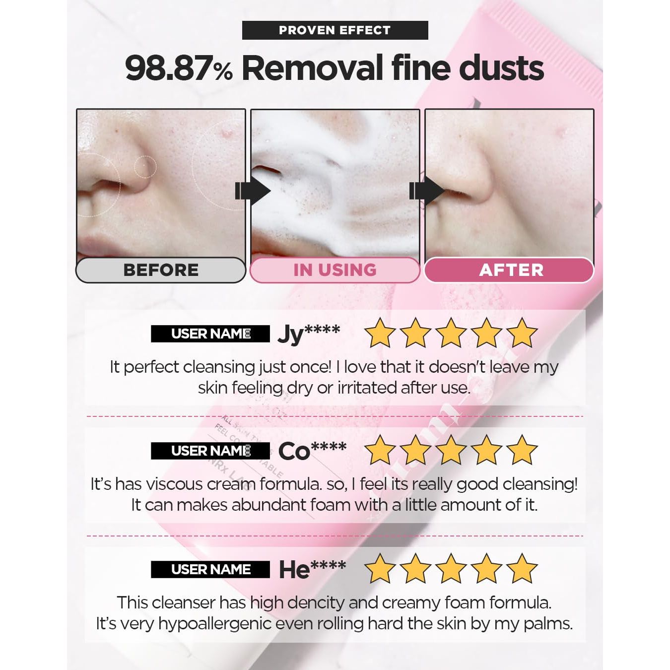 BEISIKS SKINRxLAB MadeCera Cream Mild Whipped Cleanser 100ml | Hydrating, Pore-Tightening Daily Face Wash