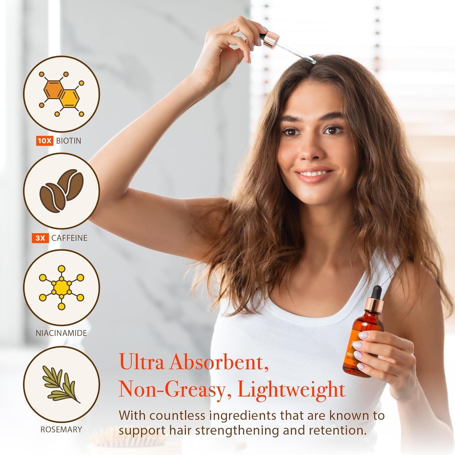 Red by Kiss Growth MD Scalp Serum – 59ml | Stimulates Hair Regrowth & Nourishes Dry Scalp