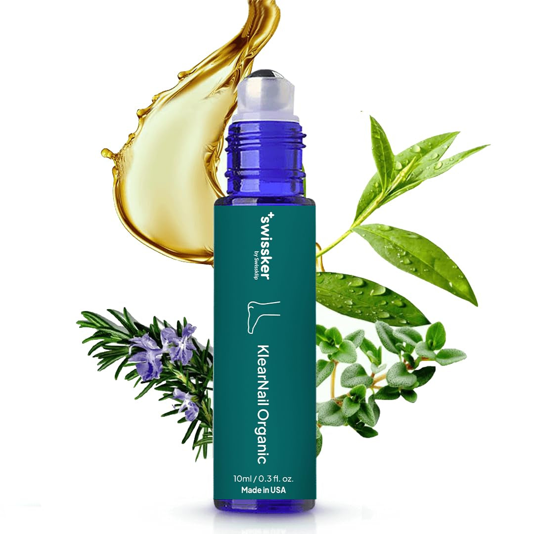 Swissklip +Swissker KlearNail Organic – 10ml | Natural Antifungal Toenail Treatment for Clearer, Healthier Nails