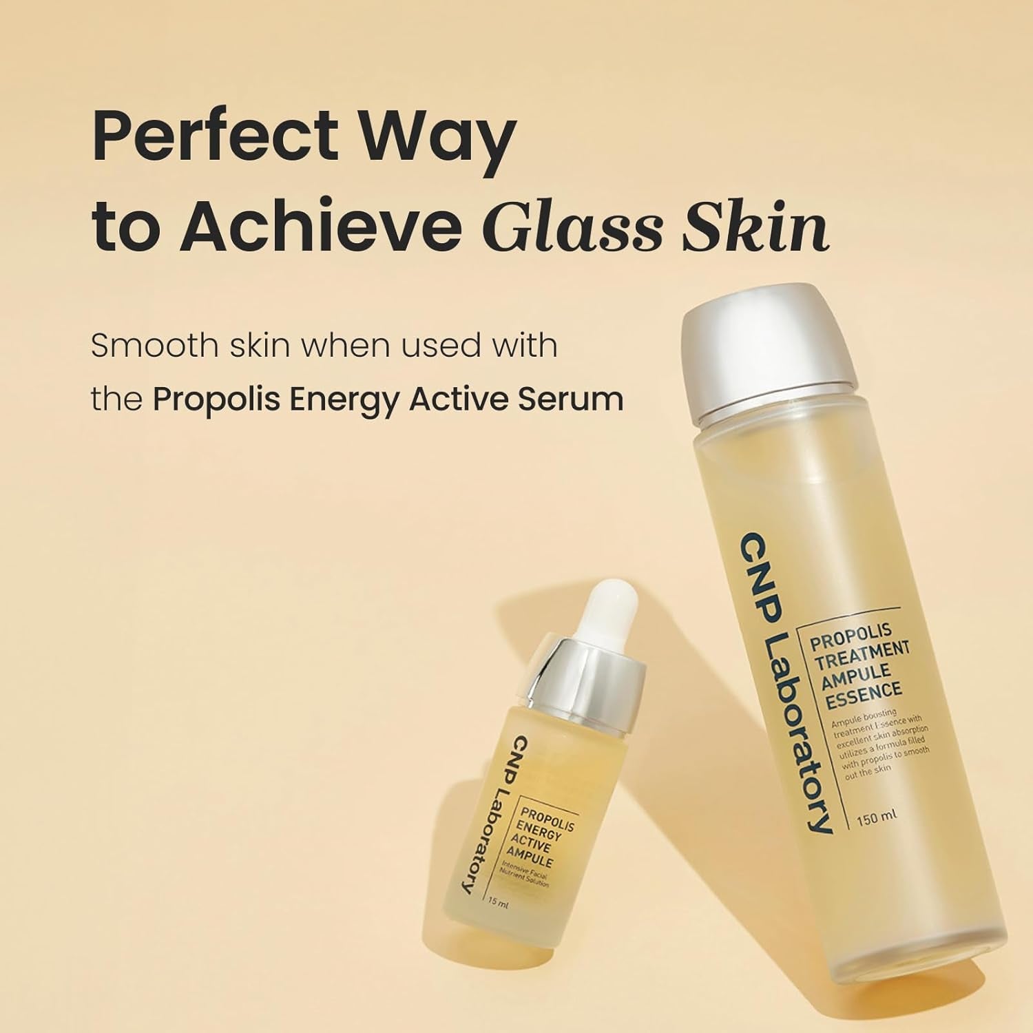 CNP Propolis Treatment Ampule Essence - 150ml | Hydrating, Soothing Korean Glass Skin Essence