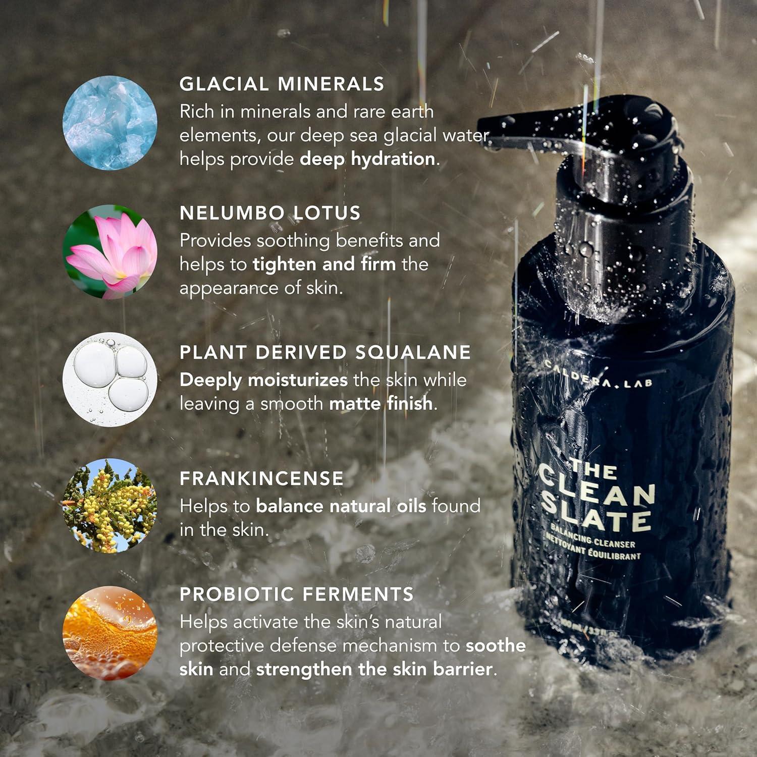 Caldera + Lab The Clean SlateMen's Balancing Cleanser - 100ml