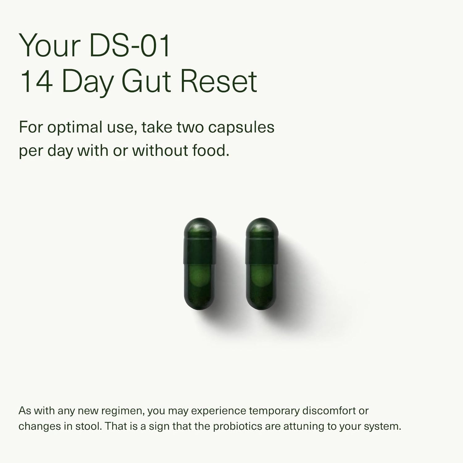 Seed DS-01? 14-Day Gut Reset - 28 Capsules | Rapid Gut Relief & Microbiome Support