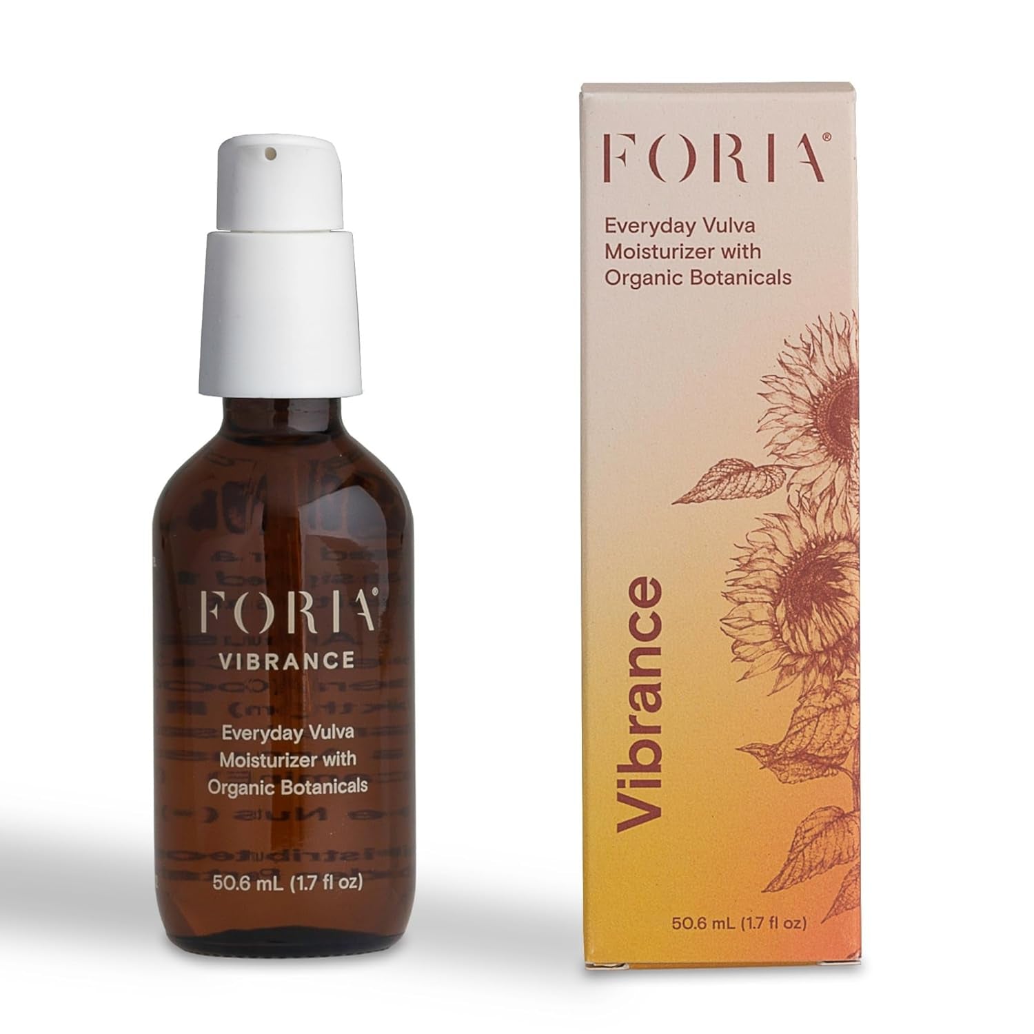 FORIA Vibrance Everyday Vulva Moisturizer – 50ml | Hydrating Relief for Dryness, Irritation & Hormonal Skin Changes